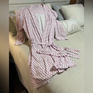 Roller Rabbit Hearts Kimono